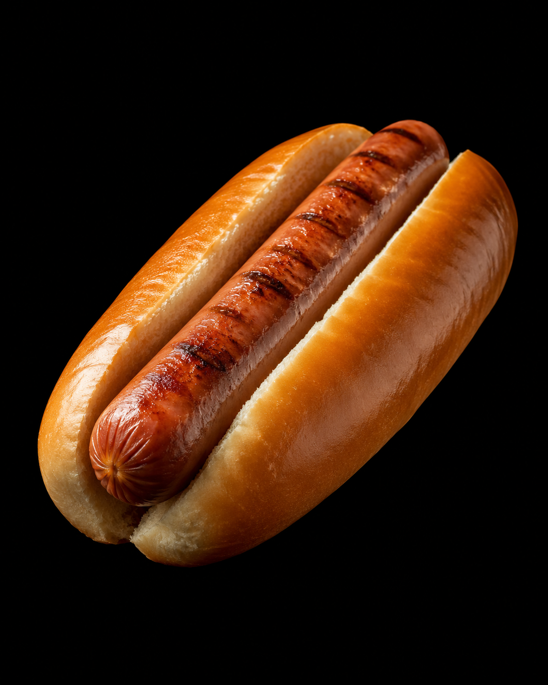 Plain Hot Dog